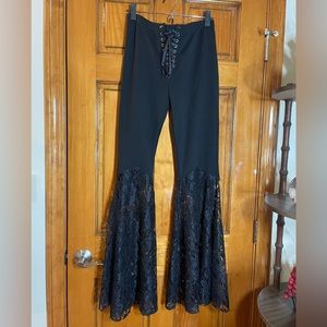 Widow Flared Lace Pants